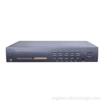 3G CCTV Surveillance System with 4CH D1 at 30fps Record & Playback, RJ45 Network Interface